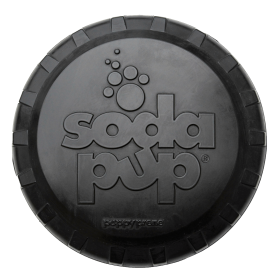 Magnum Bottle Top Flyer Ultra Durable Rubber Retrieving Frisbee