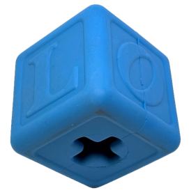 Love Cube eDispenser - Durable Rubber Chew Toy & Treat Dispenser