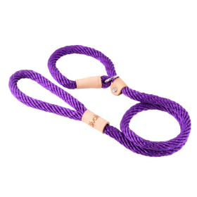 Sport Slip Lead With Stopper (4 ft  x 1/2in or 13mm) (size: 4 ft  x 1/2in or 13mm)