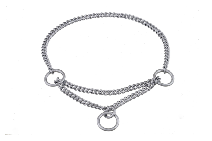 Martingale Show Chain Collar (22in x 1.4 mm) (size: 22in x 1.4 mm)