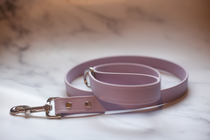 Biothane Leash (Color: Lavender, size: 4 feet)
