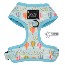 Adjustable Harness (Color: Mama's Boy, size: medium)