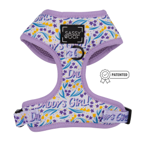 Adjustable Harness (Color: Daddy's Girl, size: XXsmall)