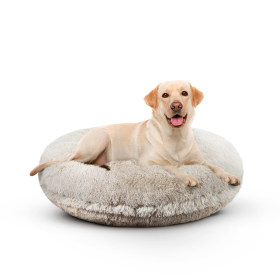Bagel Bed (Color: Blondie, size: large)