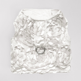 Victorian Dog Harness (Color: White, size: XS)